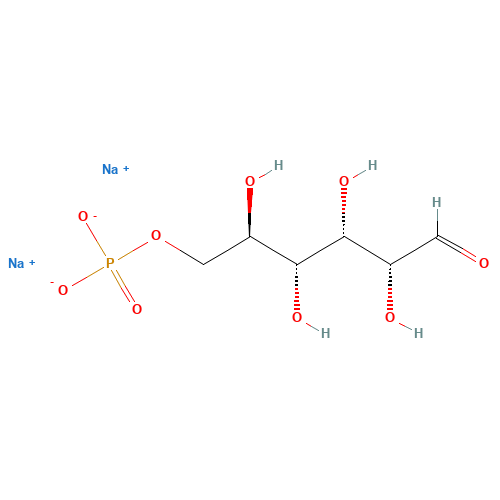 3671-99-6 D-Glucose-6-phosphate disodium salt chemical structure