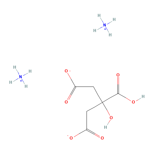 3012-65-5 Ammonium citrate dibasic chemical structure