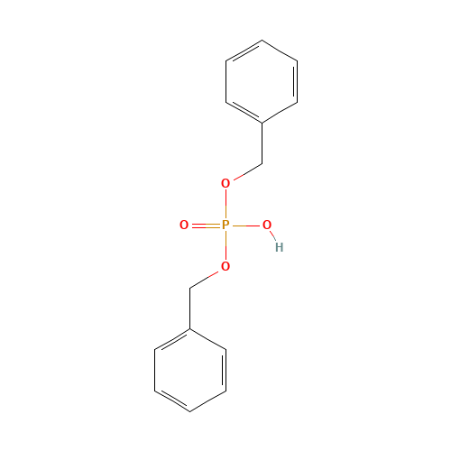 1623-08-1 Dibenzyl phosphate chemical structure