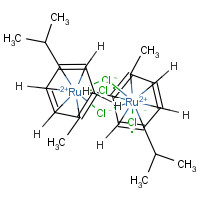 52462-29-0 Dichloro(p-cymene)ruthenium(II) dimer chemical structure