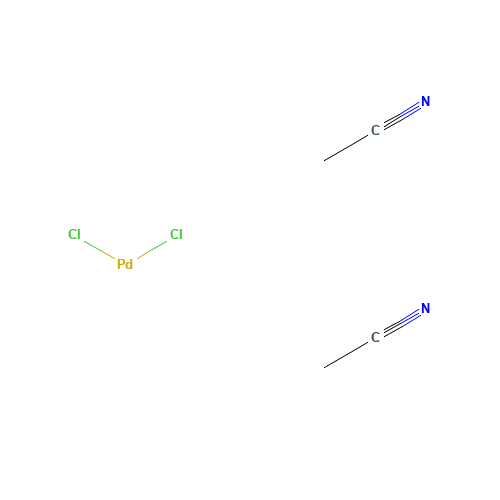 14592-56-4 Bis(acetonitrile)dichloropalladium(II) chemical structure