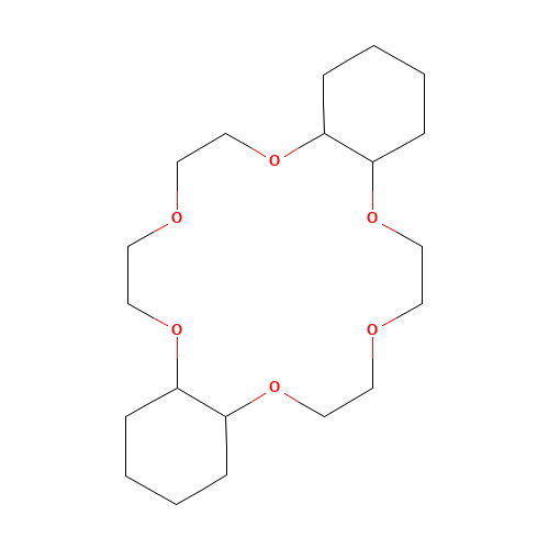16069-36-6 Dicyclohexano-18-crown-6 chemical structure