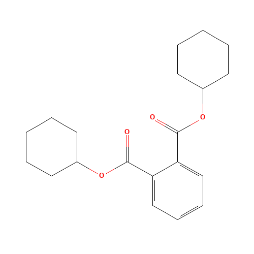 84-61-7 Dicyclohexyl phthalate chemical structure