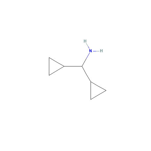 13375-29-6 Dicyclopropane methylamine chemical structure