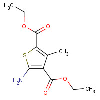 4815-30-9 DIETHYL 5-AMINO-3-METHYL-2,4-THIOPHENEDICARBOXYLATE chemical structure