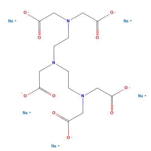 140-01-2 Pentasodium DTPA chemical structure