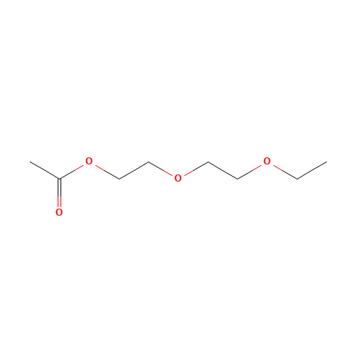112-15-2 2-(2-Ethoxyethoxy)ethyl acetate chemical structure