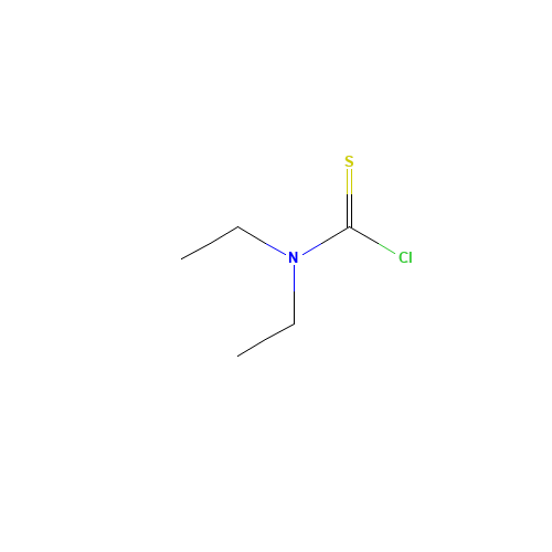 88-11-9 Diethylthiocarbamoyl chloride chemical structure