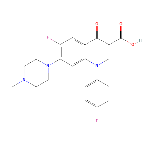 98106-17-3 Difloxacin chemical structure