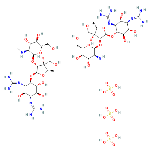 5490-27-7 Dihydrostreptomycin sulfate chemical structure