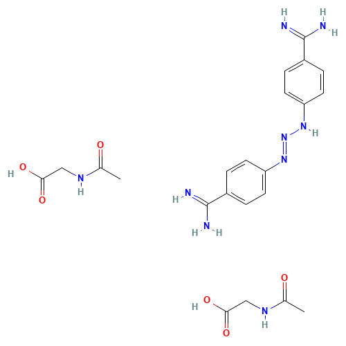 908-54-3 DIMINAZENE ACETURATE chemical structure