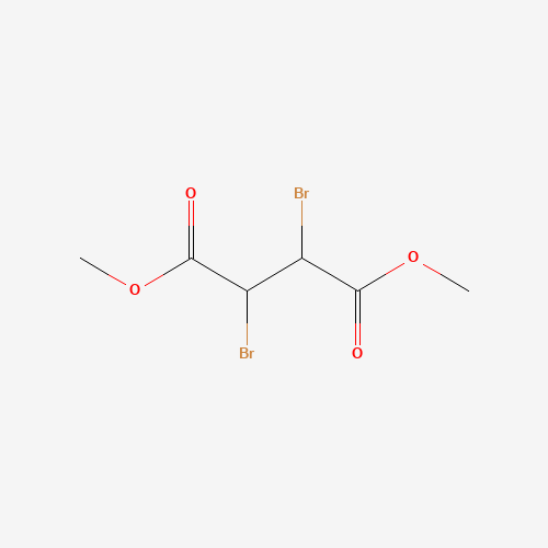 1186-98-7 DIMETHYL 2,3-DIBROMO-1,4-BUTANEDIOATE chemical structure