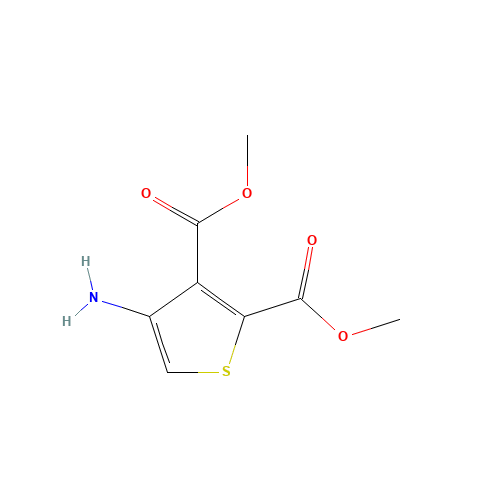 62947-31-3 Dimethyl 4-aminothiophene-2,3-dicarboxylate chemical structure