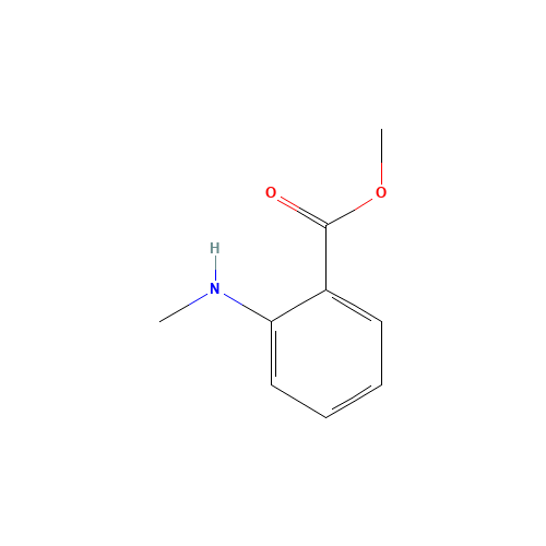 85-91-6 Methyl 2-(methylamino)benzoate chemical structure