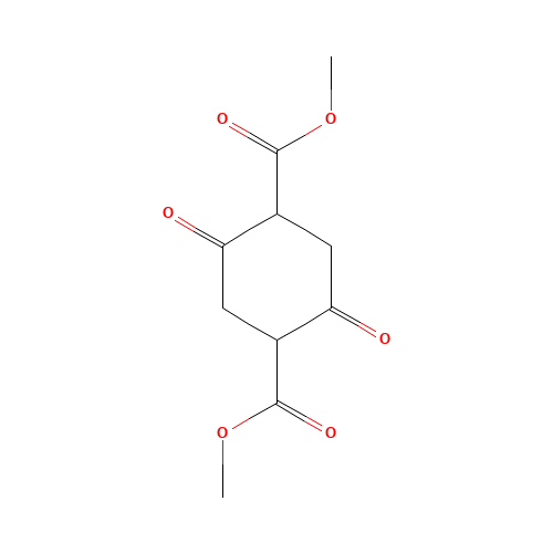 6289-46-9 2,5-dioxo-1,4-cyclohexanedicarboxylic acid dimethyl ester chemical structure