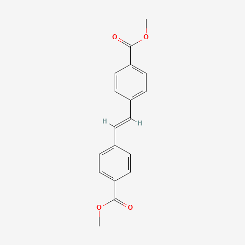 34541-73-6 DIMETHYL TRANS-STILBENE-4,4'-DICARBOXYLATE chemical structure