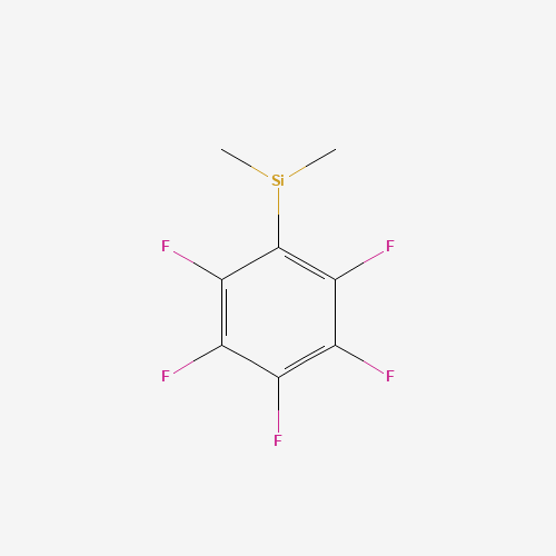 13888-77-2 DIMETHYL(PENTAFLUOROPHENYL)SILANE chemical structure