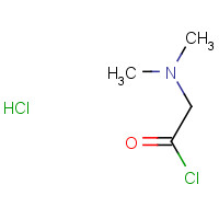 60853-81-8 DIMETHYLAMINOACETYL CHLORIDE HYDROCHLORIDE chemical structure