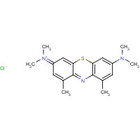 23481-50-7 DIMETHYLMETHYLENE BLUE HYDROCHLORIDE chemical structure