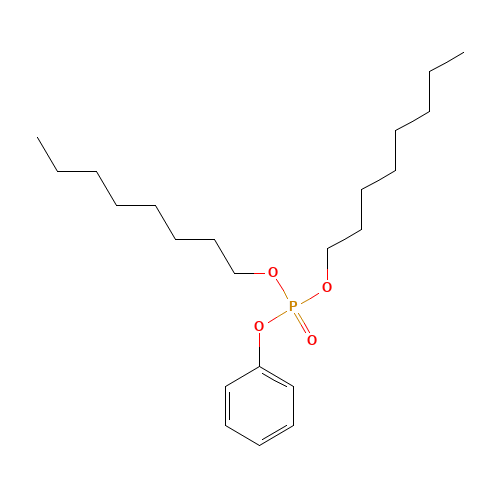 6161-81-5 DI-N-OCTYL PHENYL PHOSPHATE chemical structure