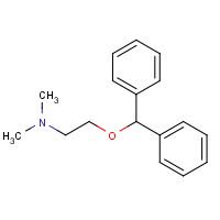 58-73-1 Diphenhydramine chemical structure