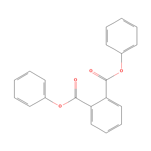 84-62-8 DIPHENYL PHTHALATE chemical structure