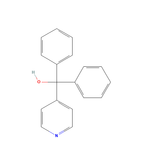 1620-30-0 Diphenyl(4-pyridyl)methanol chemical structure