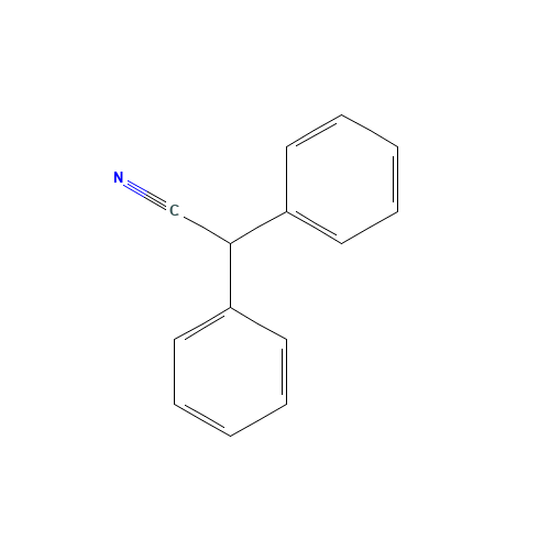 86-29-3 Diphenylacetonitrile chemical structure