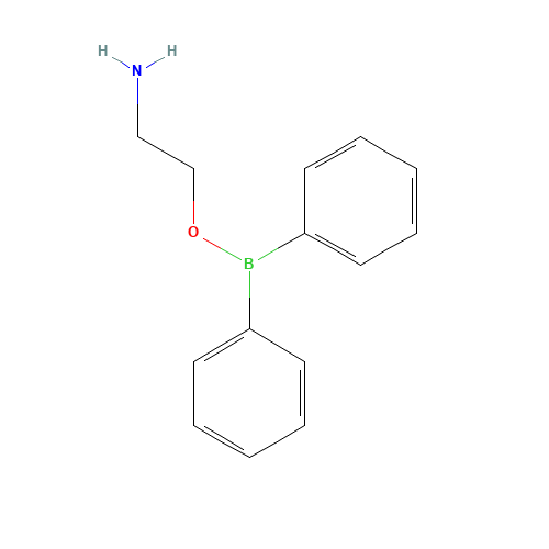 524-95-8 (2-AMINOETHOXY)DIPHENYLBORANE chemical structure
