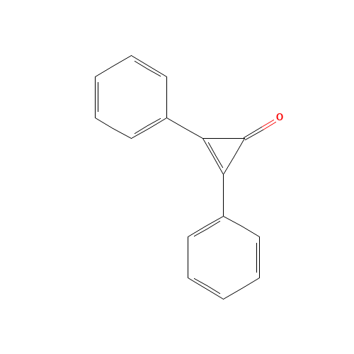 886-38-4 DIPHENYLCYCLOPROPENONE chemical structure