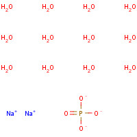 10039-32-4 Disodium phosphate dodecahydrate chemical structure