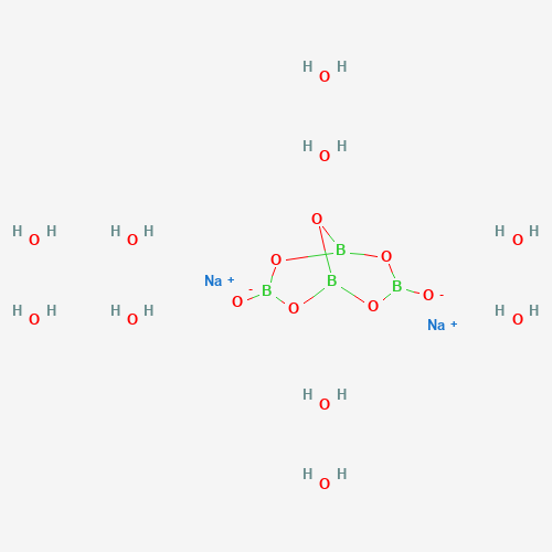 1303-96-4 Sodium tetraborate decahydrate chemical structure