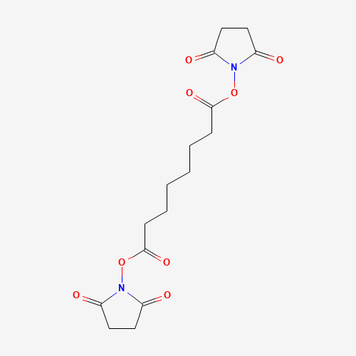 68528-80-3 DISUCCINIMIDYL SUBERATE chemical structure