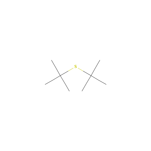 107-47-1 TERT-BUTYL SULFIDE chemical structure