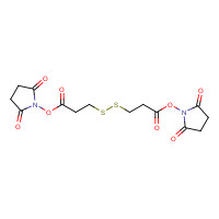 57757-57-0 3,3'-DITHIODIPROPIONIC ACID DI(N-SUCCINIMIDYL ESTER) chemical structure