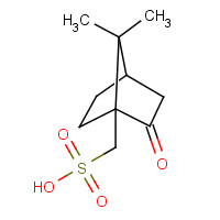 5872-08-2 DL-10-CAMPHORSULFONIC ACID chemical structure