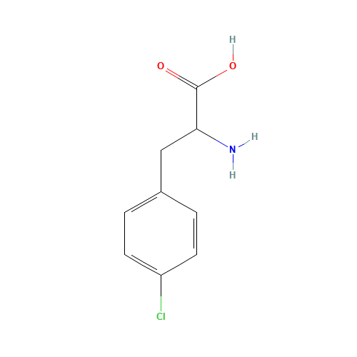 7424-00-2 DL-4-Chlorophenylalanine chemical structure