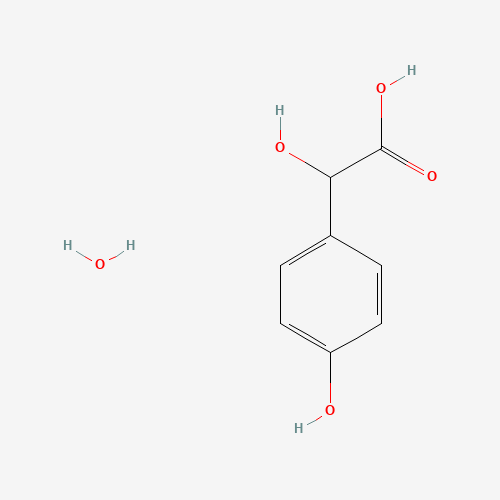 7198-10-9 DL-4-HYDROXYMANDELIC ACID MONOHYDRATE chemical structure