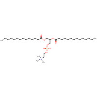 18656-38-7 1,2-DIMYRISTOYL-RAC-GLYCERO-3-PHOSPHOCHOLINE chemical structure