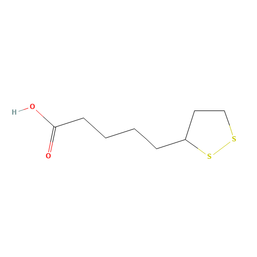 1077-28-7 DL-Thioctic acid chemical structure