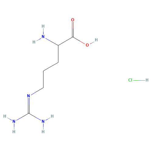 32042-43-6 DL-Arginine hydrochloride monohydrate chemical structure