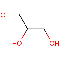 56-82-6 DL-GLYCERALDEHYDE chemical structure