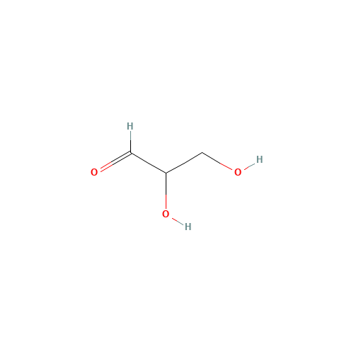 56-82-6 DL-GLYCERALDEHYDE chemical structure