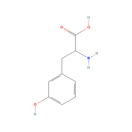 775-06-4 3-(3-Hydroxyphenyl)-DL-alanine chemical structure
