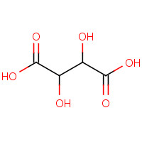 133-37-9 DL-Tartaric acid chemical structure