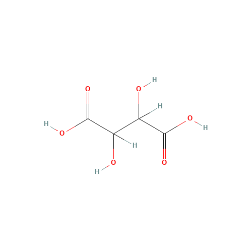 133-37-9 DL-Tartaric acid chemical structure