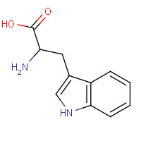 54-12-6 DL-Tryptophan chemical structure