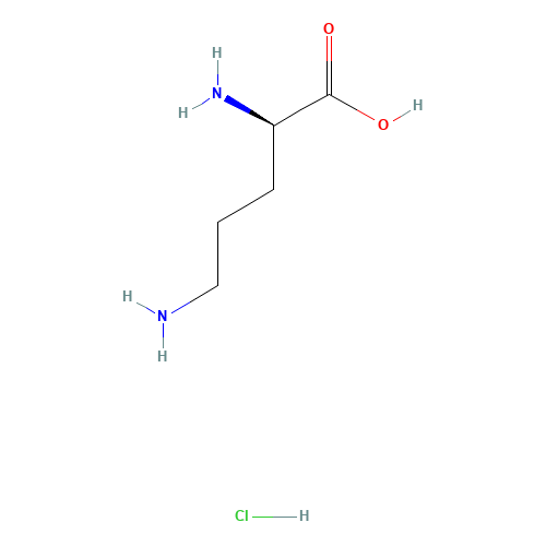 16682-12-5 D-Ornithine monohydrochloride chemical structure