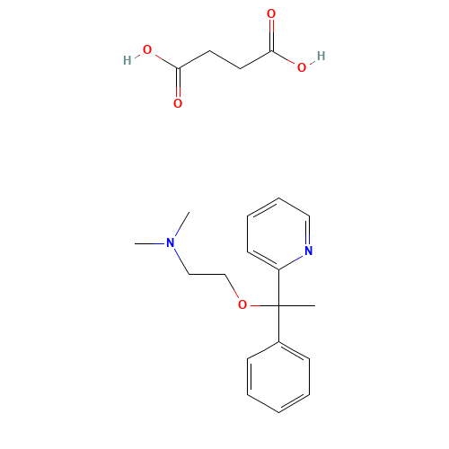 562-10-7 Doxylamine succinate chemical structure