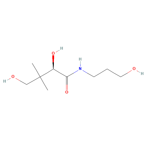 81-13-0 Dexpanthenol chemical structure